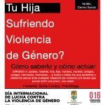 Cartel violencia de género Jacarilla 2016