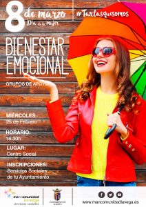 Taller bienestar emocional Algorfa