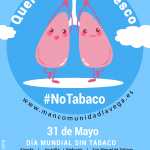 Día mundial sin tabaco. Queremos aire fresco