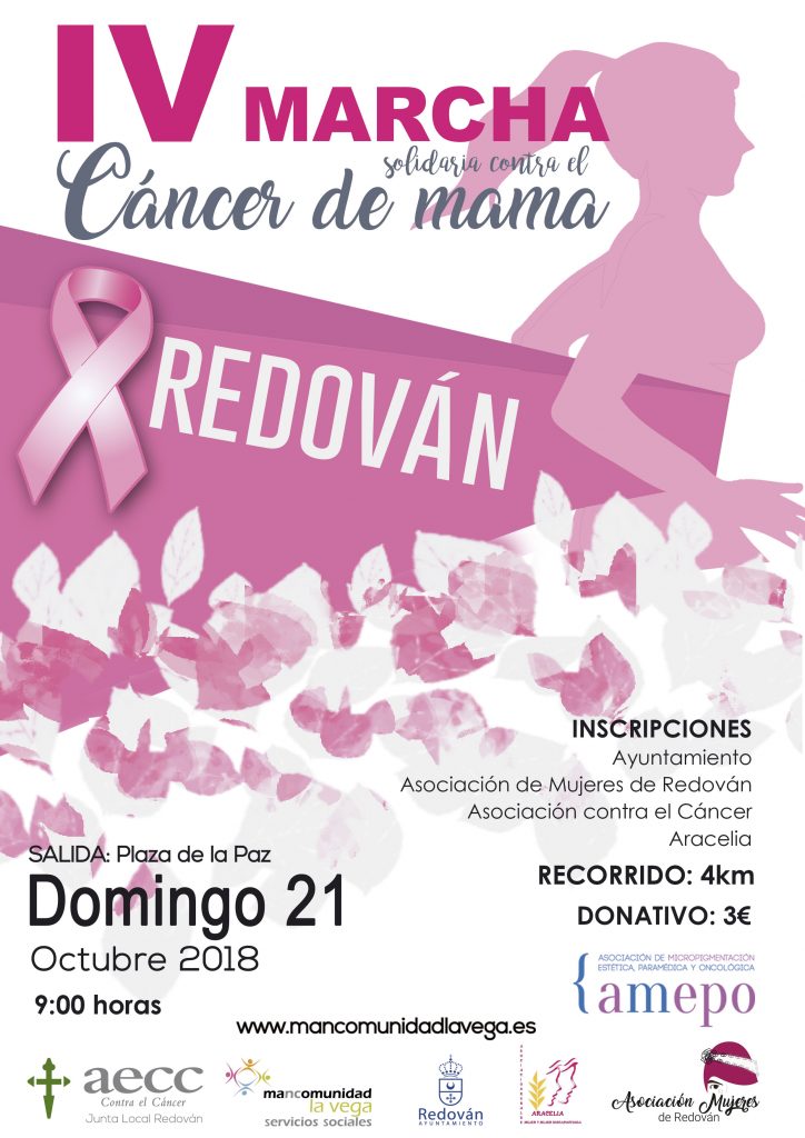 Reocín sale a la calle contra el cáncer de mama