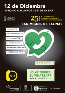 No me toques el whatsapp San Miguel de Salinas