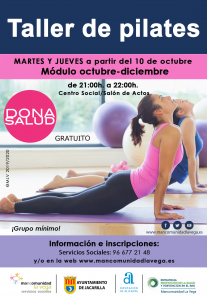 Cartel pilates Jacarilla