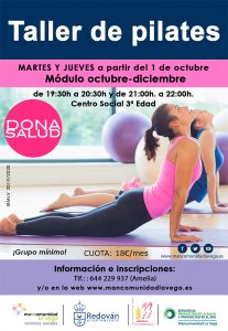 Cartel pilates Redován