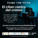 Escape room. El ciber rastro del crimen. Algorfa