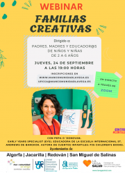 Webinar familias creativas