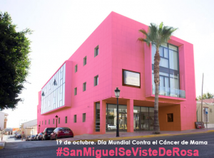 #SanMIguelsevistederosa, 19 de octubre, Día Mundial Contra el Cáncer de Mama