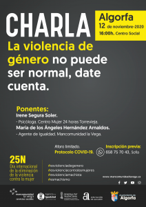 Algorfa. Jornada Violencia de Género