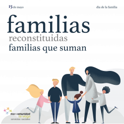 Familias reconstituidas, familias que suman