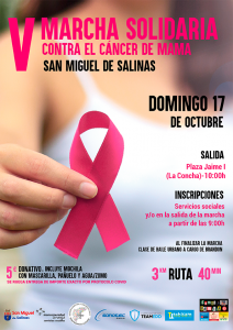 Marcha contra el cáncer de mama