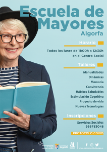 Cartel escuela de mayores