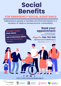 Ayudas de emergencia social Algorfa