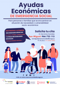 Ayudas de emergencia social San Miguel