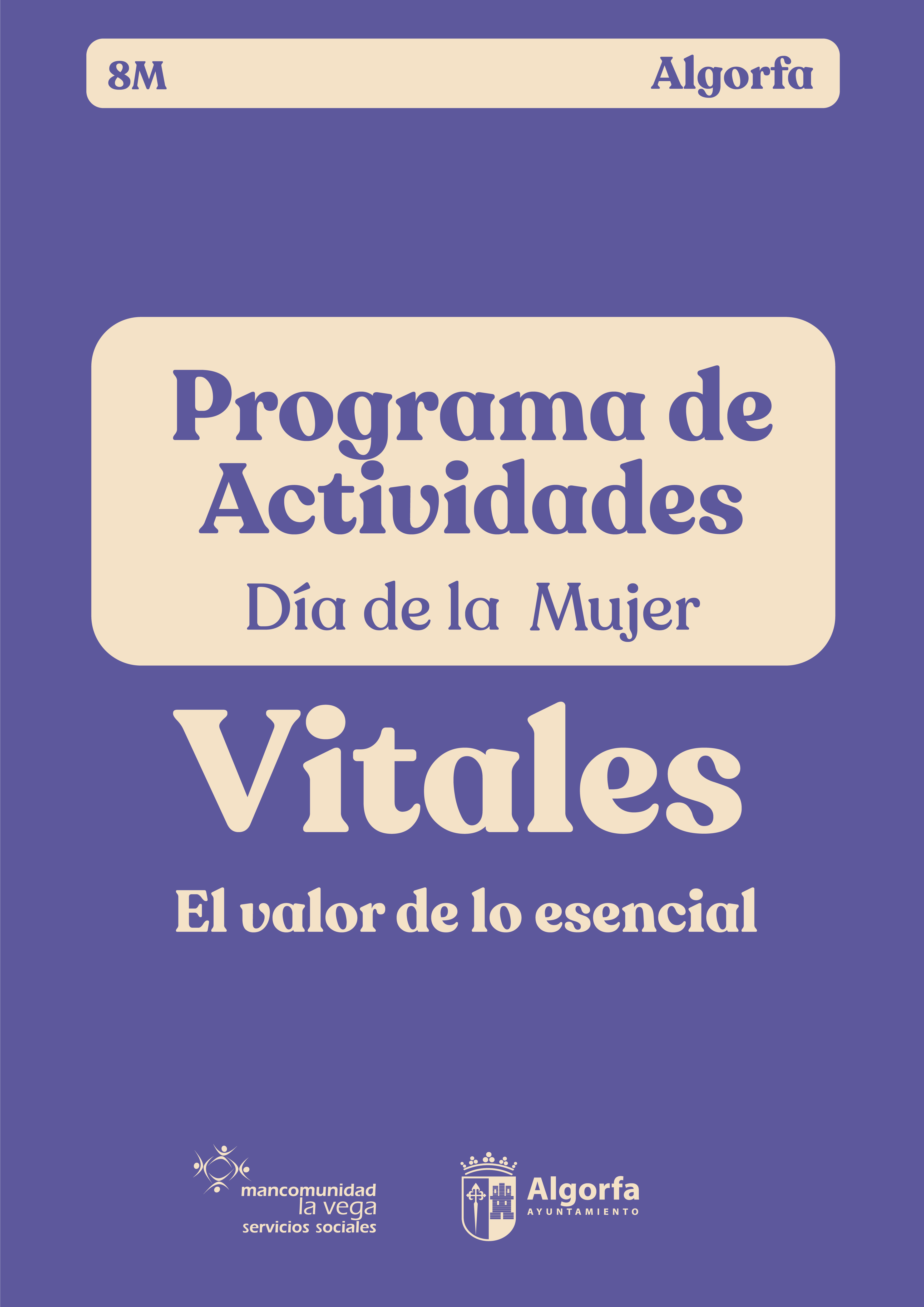 Programa de actividades Algorfa