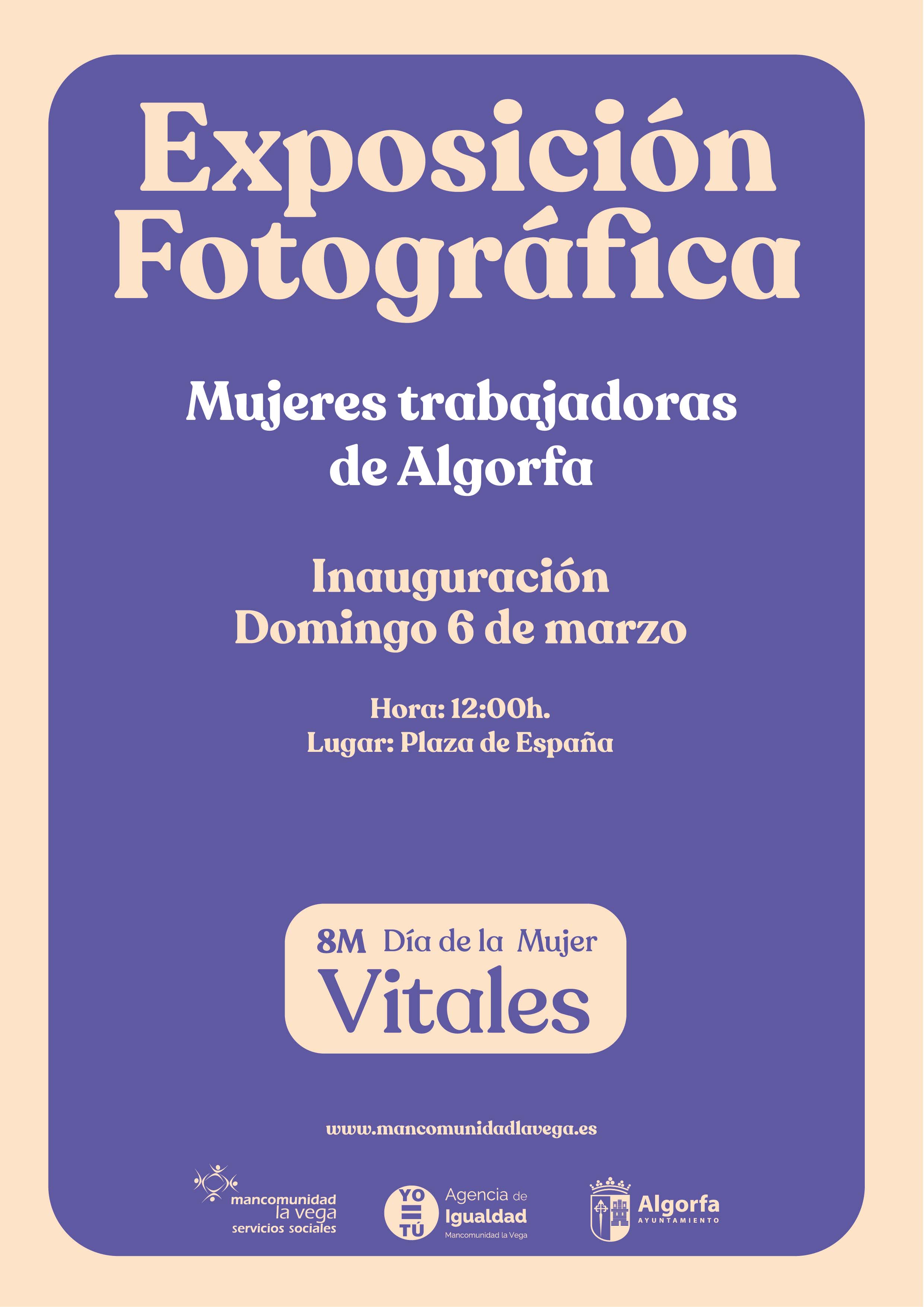 Exposición fotográfica Algorfa