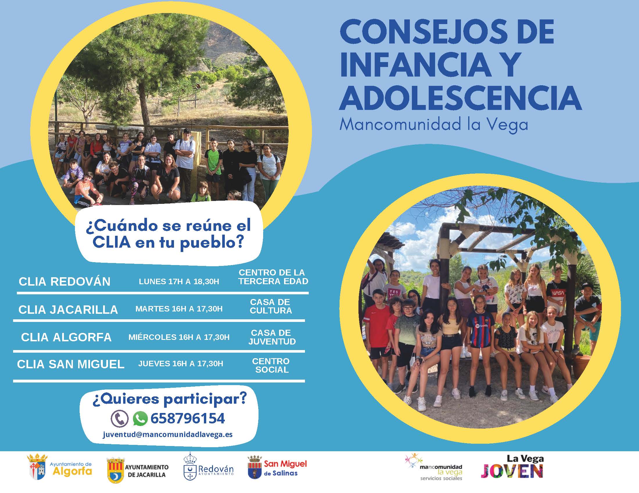 DÍPTICO CONSEJOS DE INFANCIA Y ADOLESCENCIA