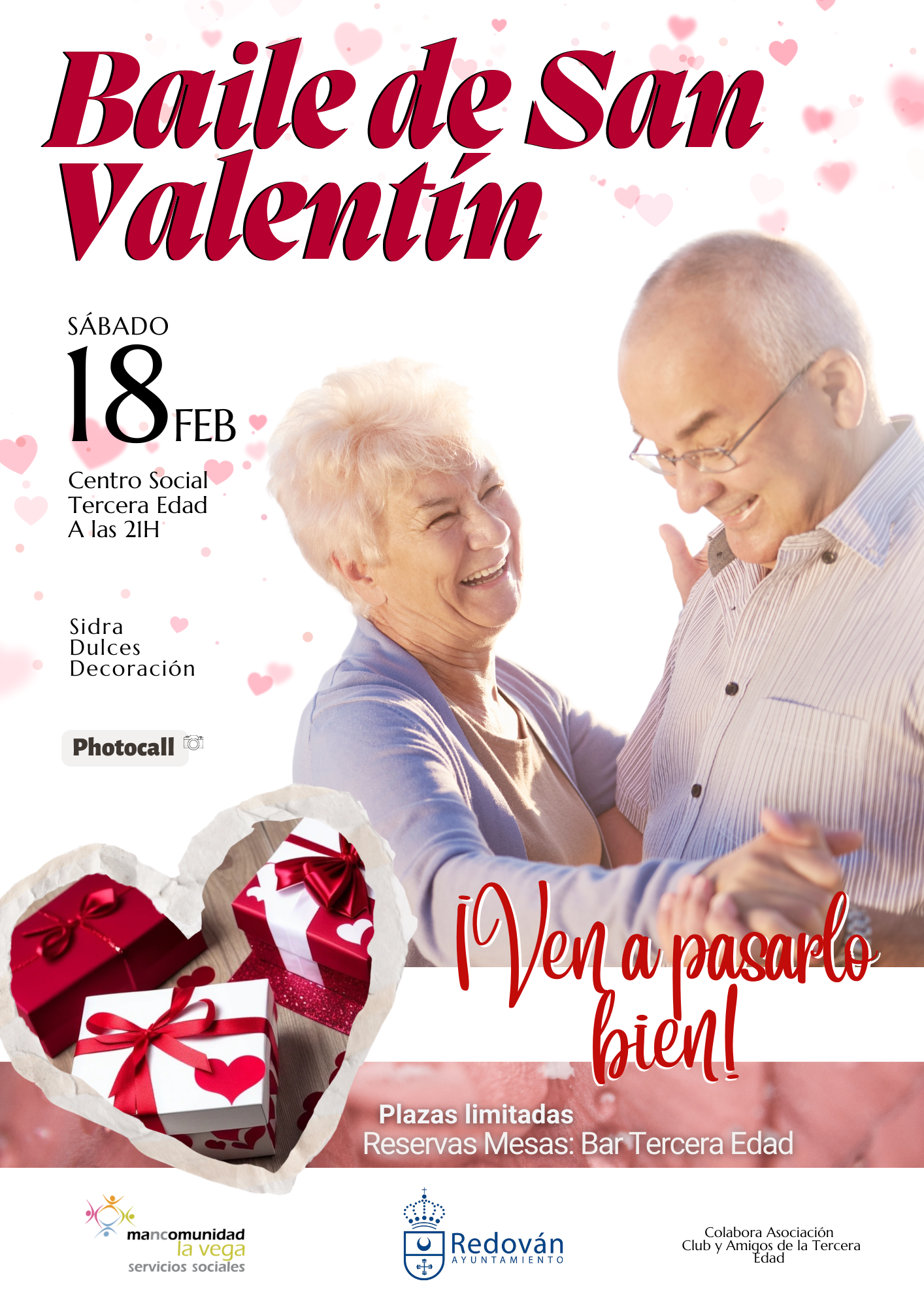 Baile de San Valentín. Redován - Mancomunidad la vega