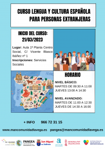 Curso lengua y cultura española para personas extranjeras