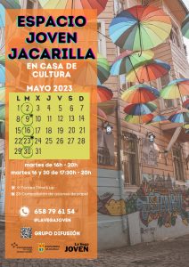 Espacio joven jacarilla. Mayo