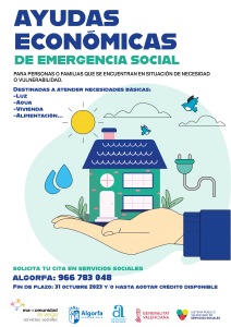 Ayudas económicas de emergencia-Algorfa