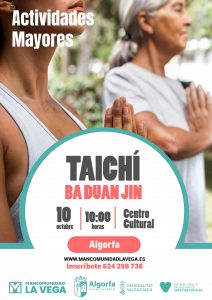 Actividad física mayores. Taichí Algorfa