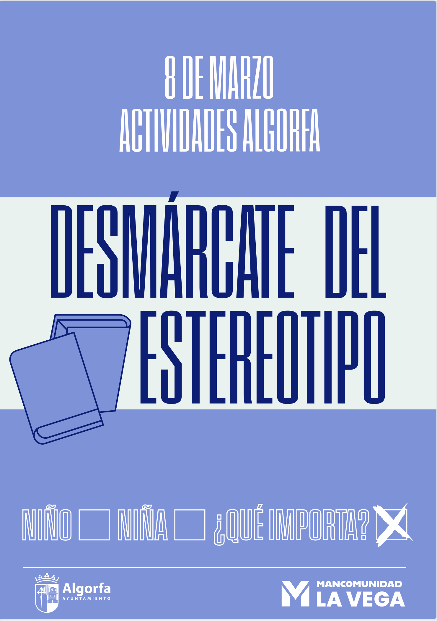 ACTIVIDADES 8 DE MARZO ALGORFA