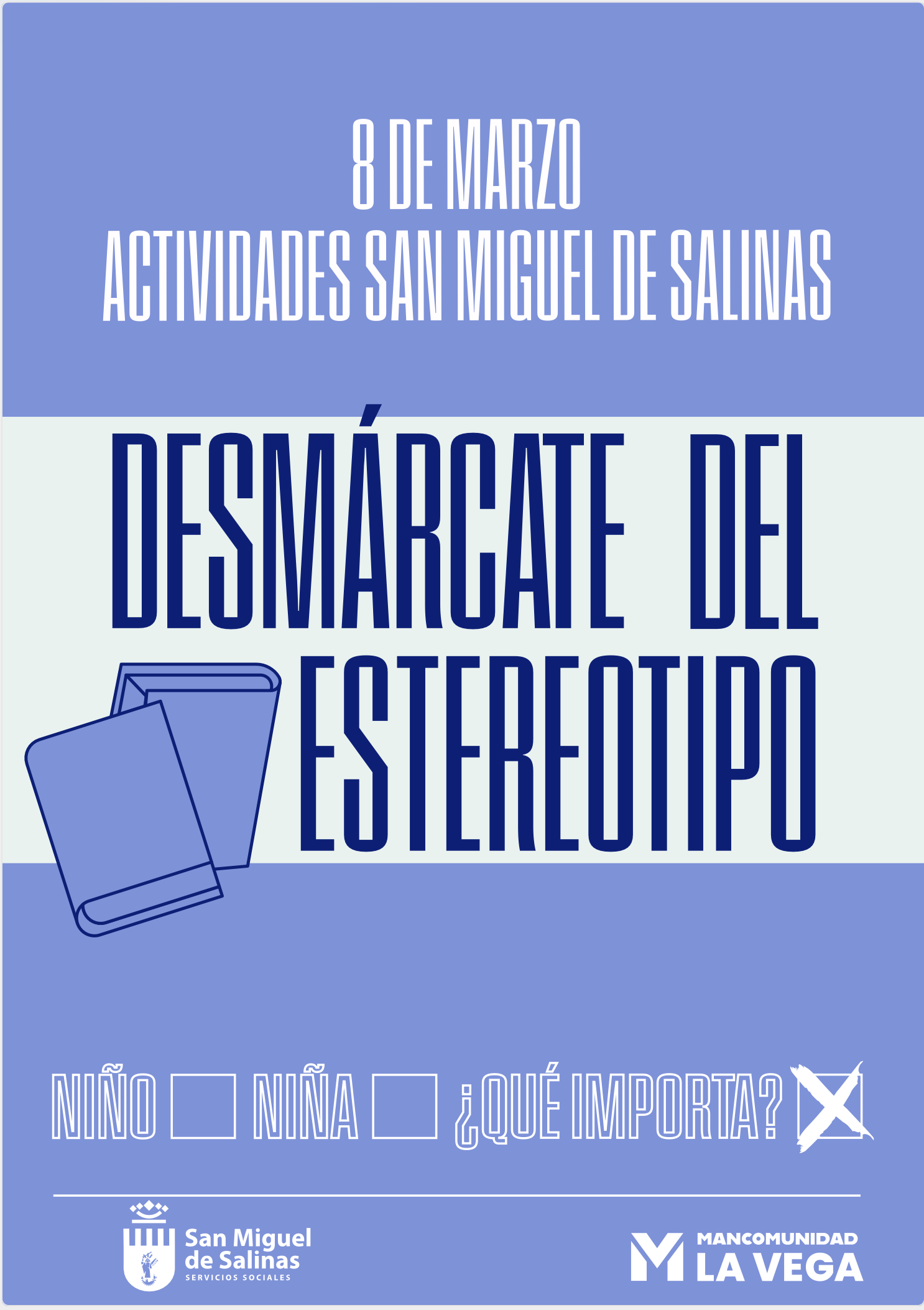 ACTIVIDADES 8 DE MARZO SAN MIGUEL