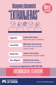 Actividades 8 de marzo