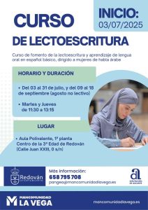 Curso lectoescritura Redován