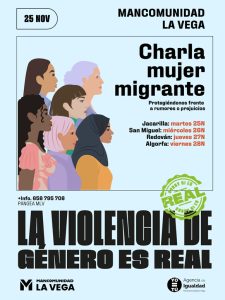Charla mujer migrante