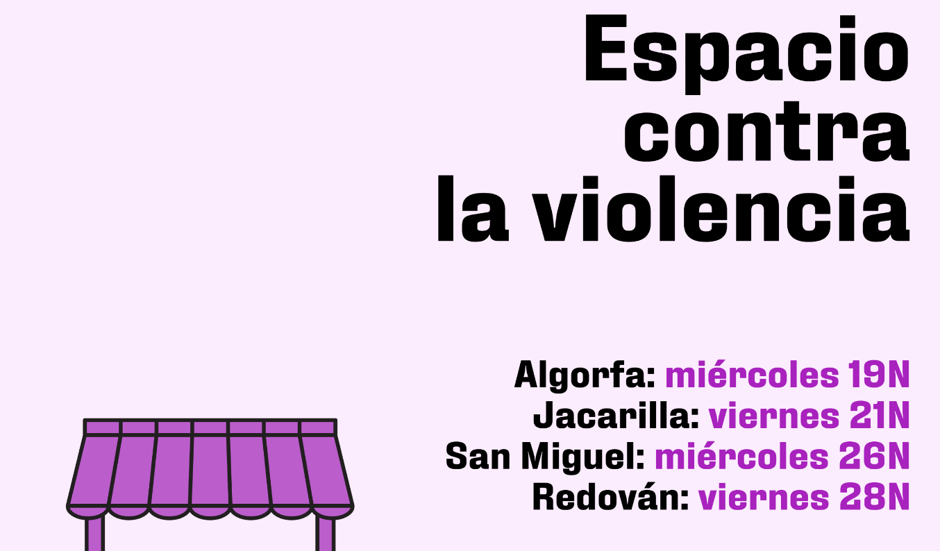 espacios contra la violencia genero 2025