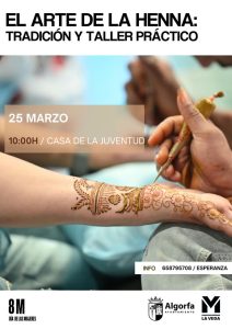 Taller de henna. Algorfa