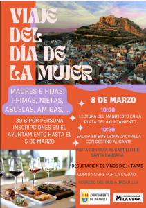 Viaje mujeres. Jacarilla