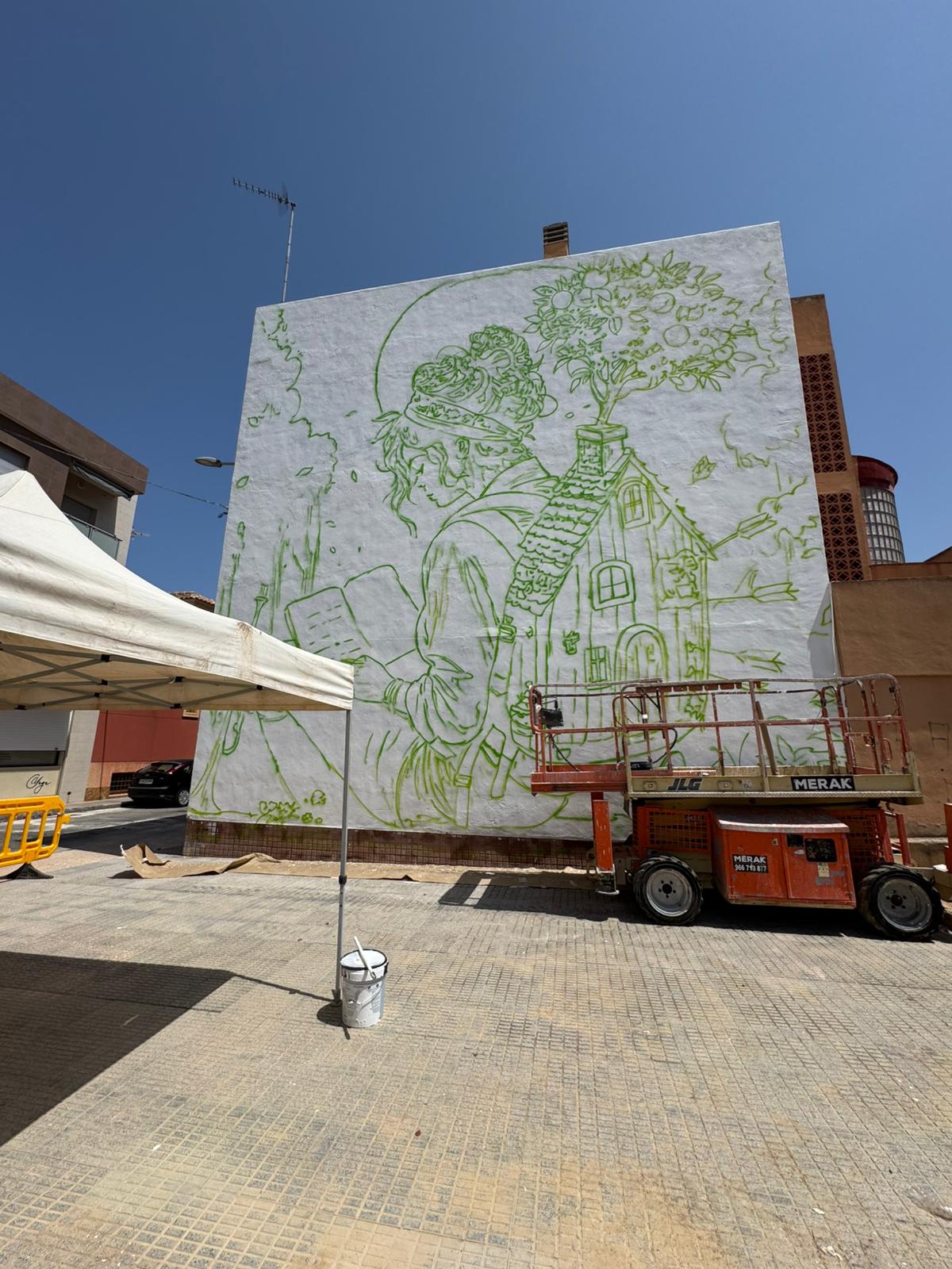 Mural Gloria Fuertes