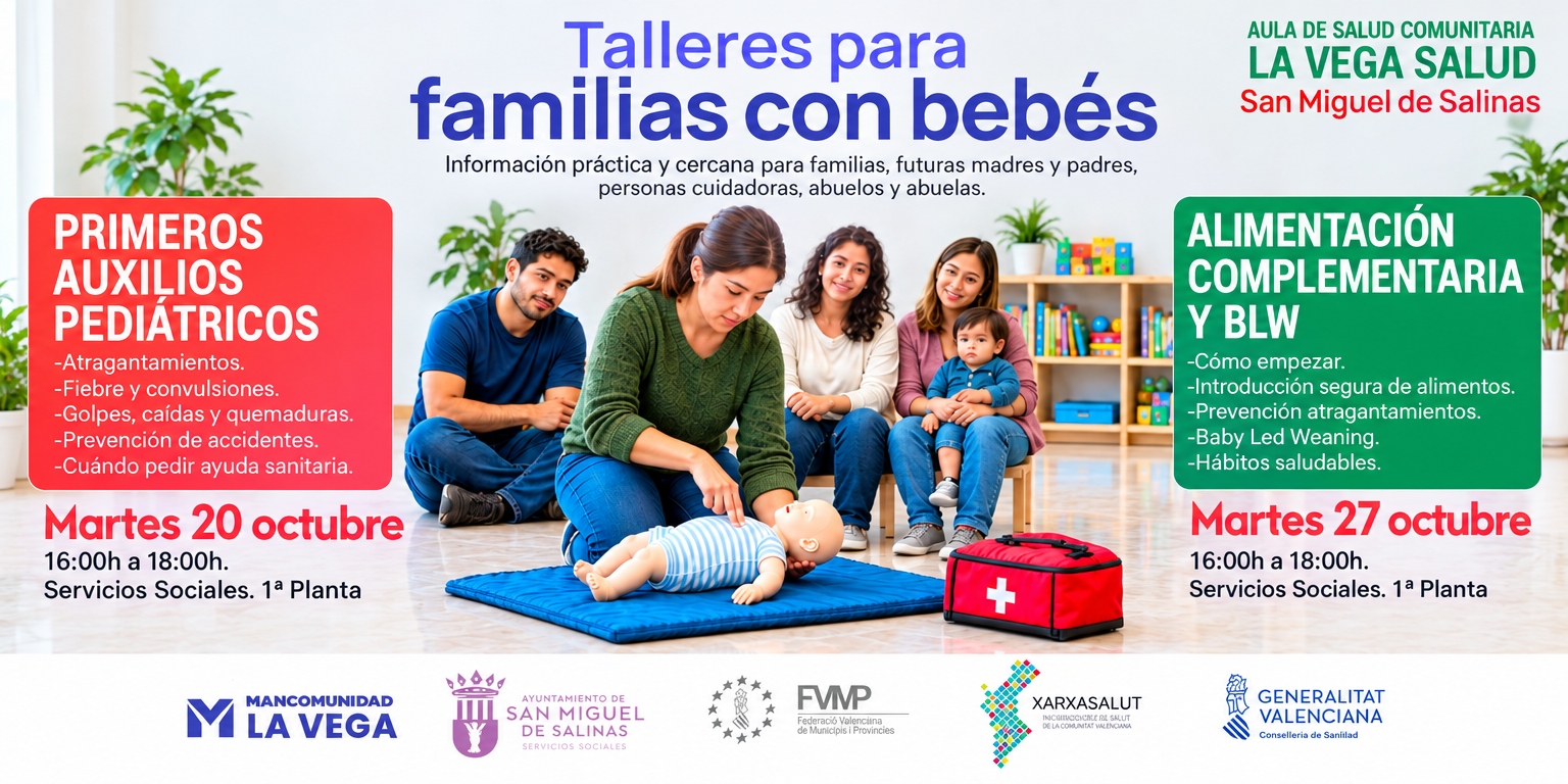 Talleres para familias con bebés