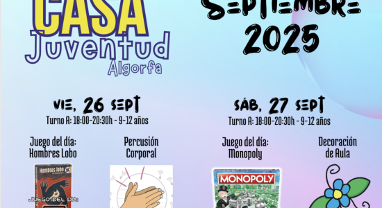 Actividades juventud