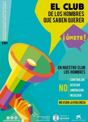 Cartel el club de los hombres que saben qurerer