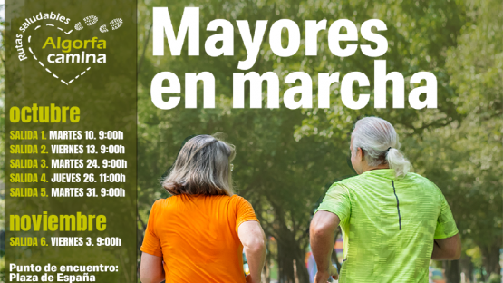 Mayores en marcha. Actividad física mayore